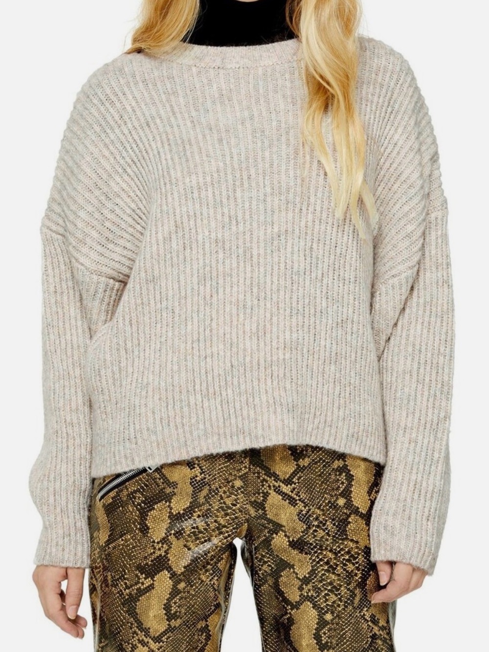 TOPSHOP Crewneck Sweater Size 14 (UK XL)